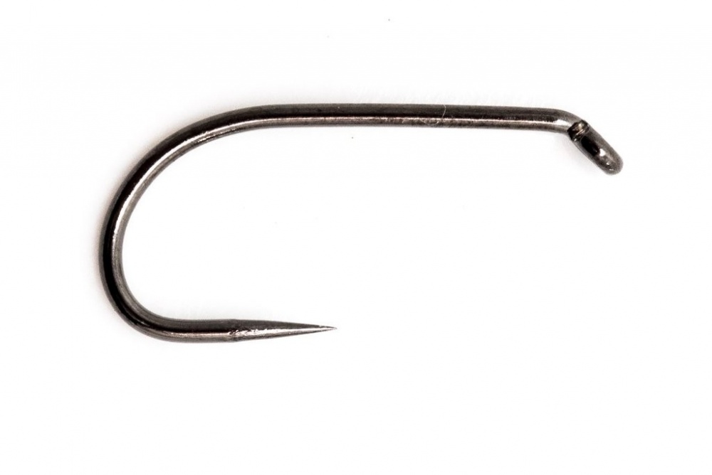 Fario Barbless Fbl 301 Wet Fly Hook Black (Pack Of 100) Size 12 Trout Fly Tying Hooks